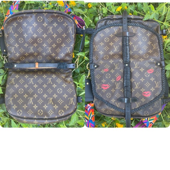 💝 ART handmade 💖 Louis Vuitton Saumur 30 bag - Picture 4 of 16